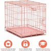 Small Dog Crate Pink | Dog Beds