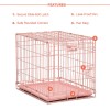 Small Dog Crate Pink | Dog Beds